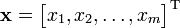 行向量