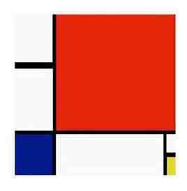 紅、黃、藍的構成